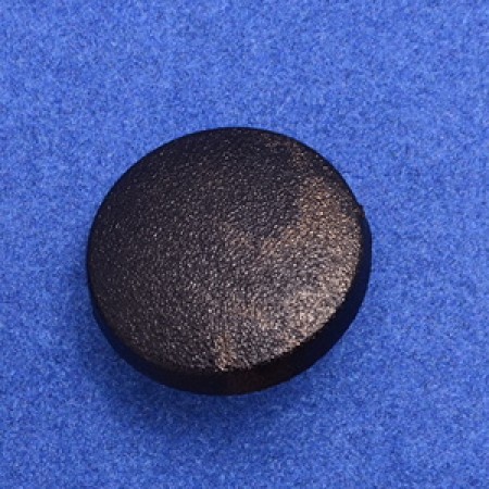Кнопка пластиковая 17 мм китай черная (1000 штук)
