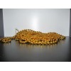 Бусы на вес средние золото (1 килограмм)