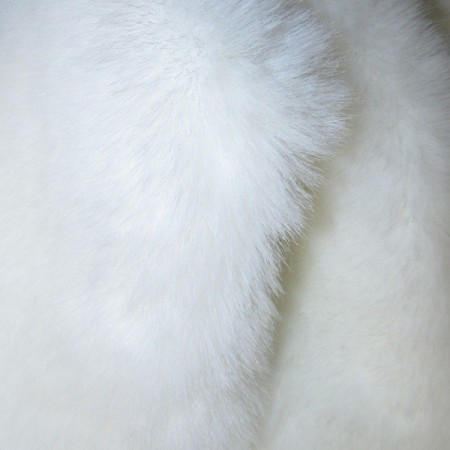 Искусственный мех Кролик белый (метр )