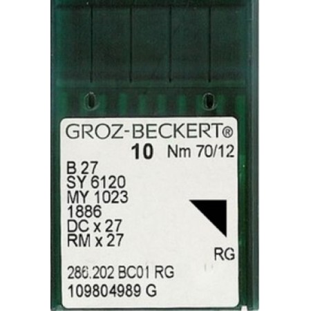 Иглы Groz-Beckert оверлочные DCx27 (100 штук)