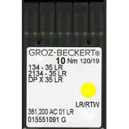 Иглы Groz-Beckert для кожи DPx35 LL (100 штук)