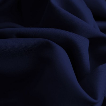Ткань трикотаж дайвинг однотонный темно синий (метр )