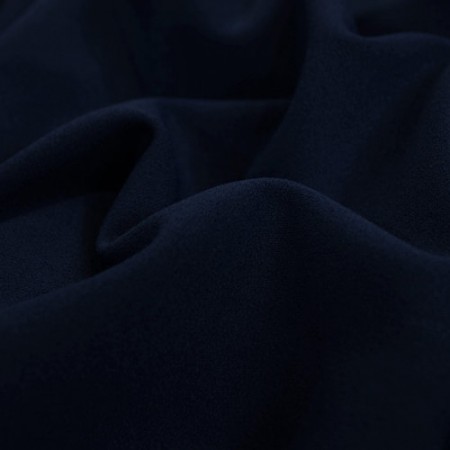 Ткань трикотаж креп-дайвинг темно-синий (метр )