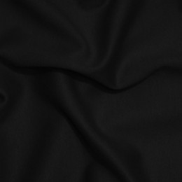 Ткань трикотаж лакоста черная (метр )