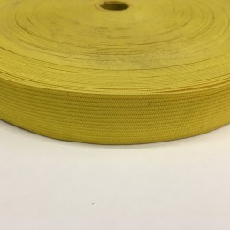 Резинка плоская 27мм желтый (40 метров)