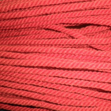 Шнур канат 8мм акриловый красный (50 метров)