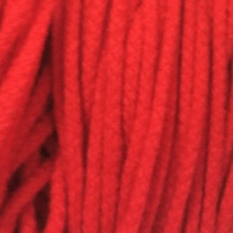 Шнур круглый 6мм акриловый красный (100 метров)