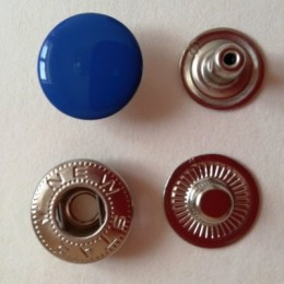 Кнопка металлическая 15 мм эмаль электрик №340 (720 штук)