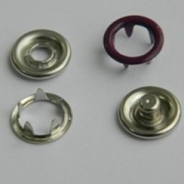 Кнопка трикотажная беби кольцо 9,5 мм турция фиолетовый 175 (1440 штук)
