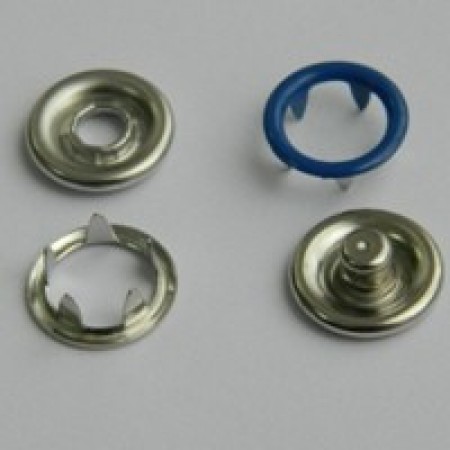 Кнопка трикотажная беби кольцо 9,5 мм турция электрик 340 (1440 штук)