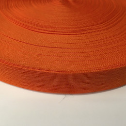 Тесьма окантовочная 23мм оранжевый (100 метров)