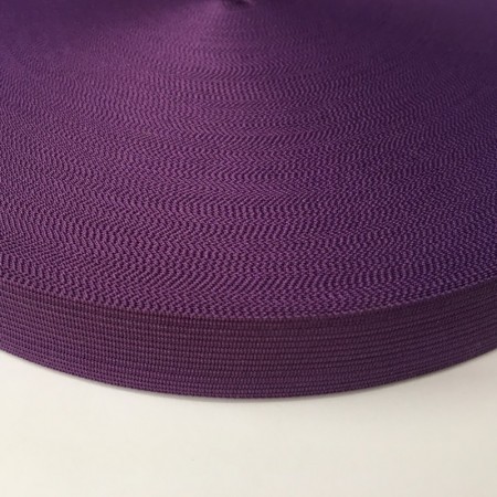 Тесьма окантовочная 23мм фиолетовый (100 метров)
