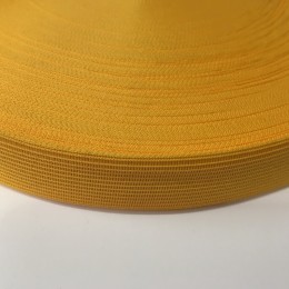 Тесьма окантовочная 23мм желтый посолнух (100 метров)