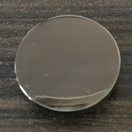 Кнопка металлическая плоская нержавейка 15мм темный никель (1000 штук)