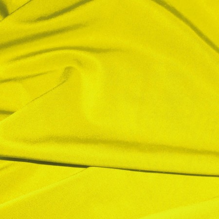 Ткань трикотаж микромасло однотоное желтый (метр )