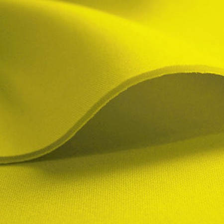 Ткань трикотаж неопрен лимонный (метр )