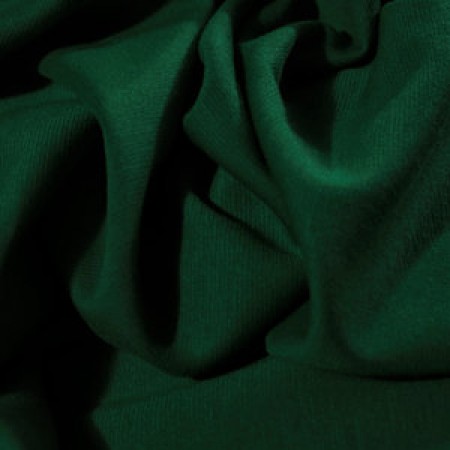 Ткань трикотаж французский темно-зеленый (метр )