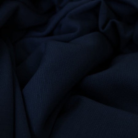 Ткань трикотаж французский темно-синий (метр )