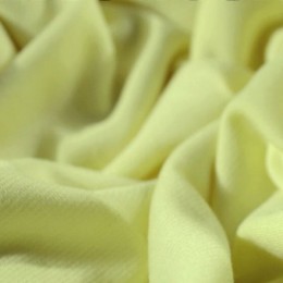 Ткань трикотаж французский бледно желтый (метр )