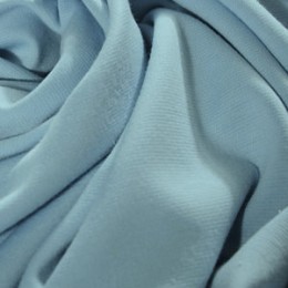 Ткань трикотаж французский голубой (метр )