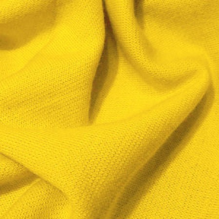 Ткань трикотаж французский желтый (метр )
