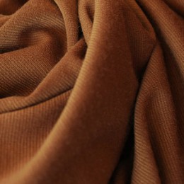 Ткань трикотаж французский коричневый (метр )