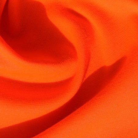 Ткань трикотаж французский оранжевый (метр )