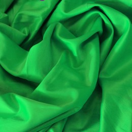 Ткань атлас коттон зеленый (метр )