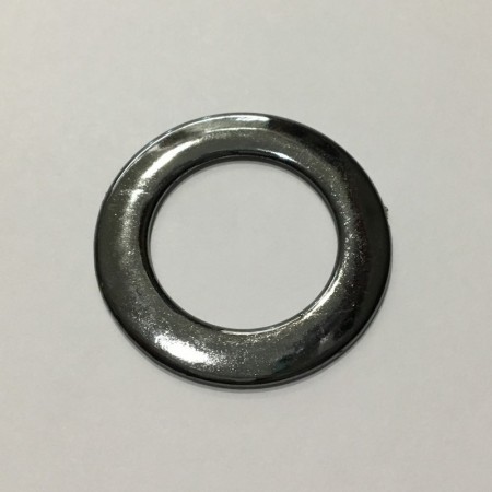 Кольцо пластиковое 5мм темный никель 5 см (200 штук)