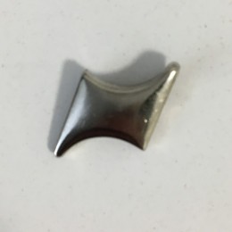Украшение металлическое крабик ситроен никель 11х11мм (Штука)