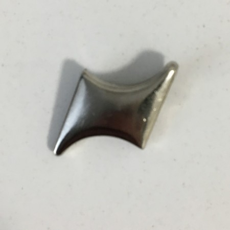 Украшение металлическое крабик ситроен никель 11х11мм (Штука)