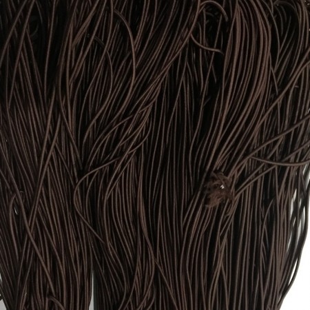 Резинка шнур производство 2,5см коричневый (50 метров)