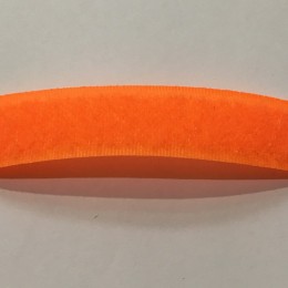 Липучка 20мм оранжевая неон 140 (25 метров)