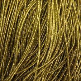 Резинка шнур производство 2,5см золото (50 метров)