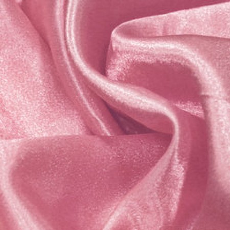Ткань креп-сатин светло-розовый (метр )