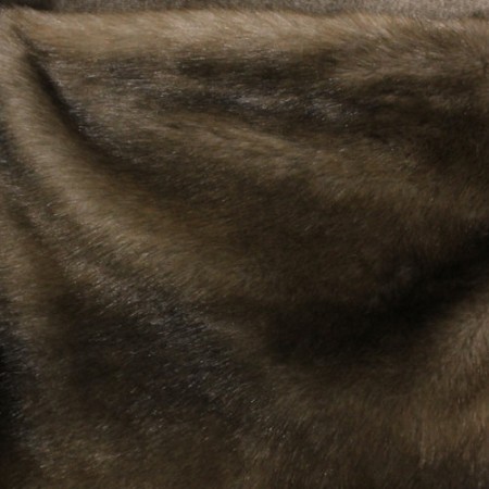 Мех искусственный норка коричневая (метр )