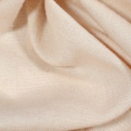 Ткань лен стрейчевый персиковый (метр )