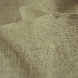 Ткань лен белорусский рубашечный бежевый (метр )