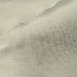 Ткань лен белорусский рубашечный молочный (метр )