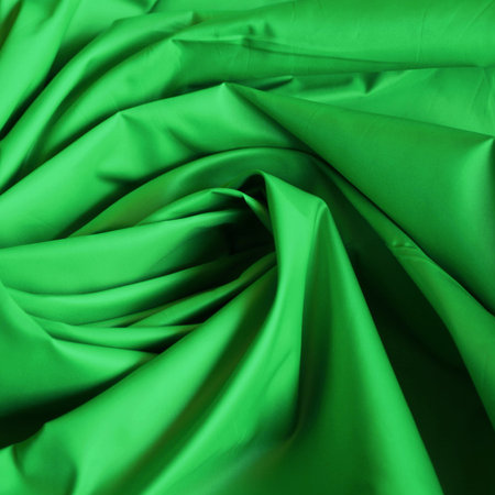 Ткань плащевая лаке зеленая  (метр )
