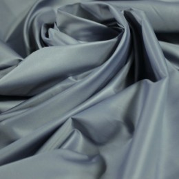 Ткань плащевка лаке серо-голубая (метр )