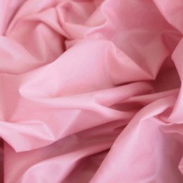 Ткань плащевка лаке розовая (метр )