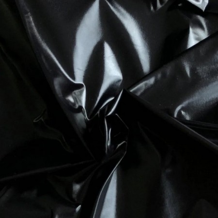 Ткань плащевка монклер черная (метр )