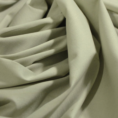 Ткань рубашечная стрейчевая зеленовато-серая L-001955 (метр )