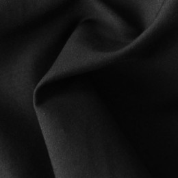 Ткань рубашечная стрейч черная (метр )