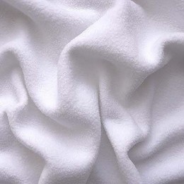 Ткань микрофлис белый (метр )