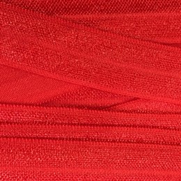 Бейка стрейчевая 15 мм красная (50 ярдов)