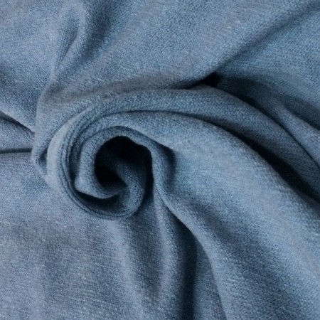 Ткань трикотаж ангора арктика серо голубой (метр )