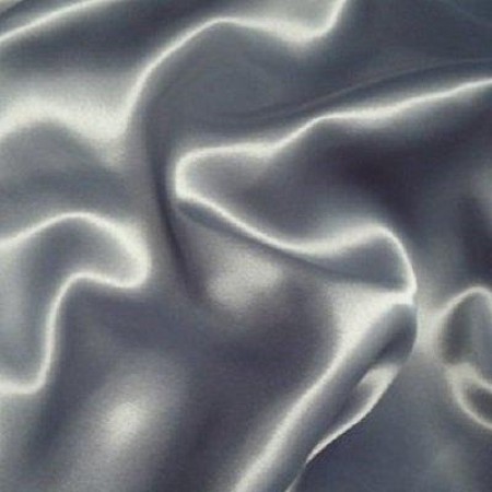 Ткань атлас стрейч плотный светло серый (метр )