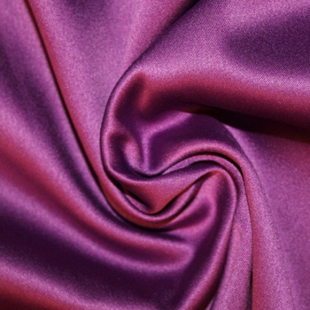 Ткань атлас королевский стрейч фиолет (метр )